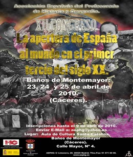 Cartel Del Curso De Historia