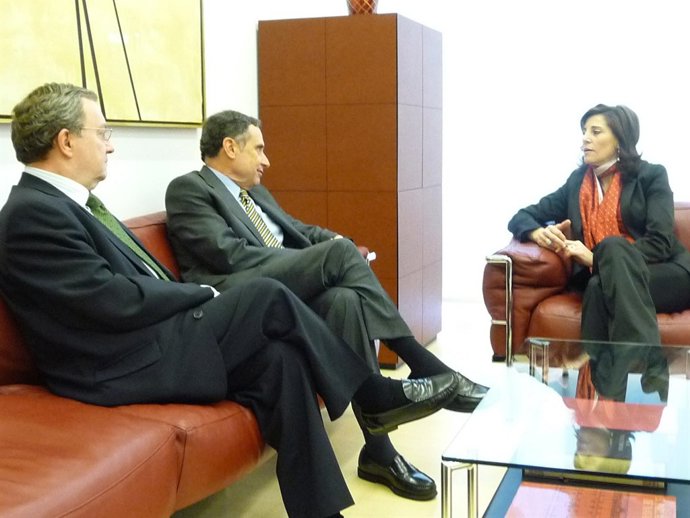 La Presidenta Del Parlamento Recibió Al Nuevo Dirigente De La CEN.