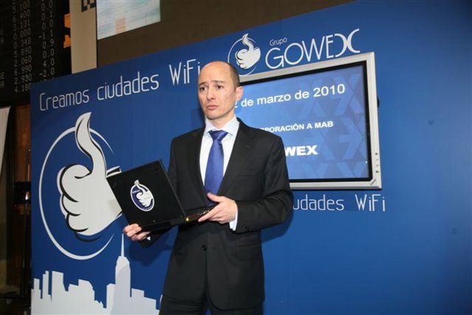 Consejero delegado de Gowex en su estreno en bolsa