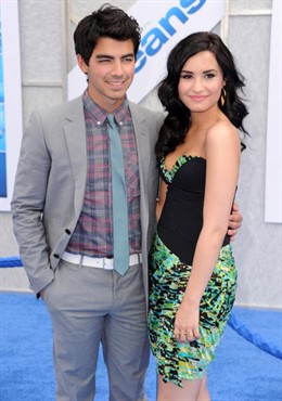 Joe Jonas y Demi Lovato
