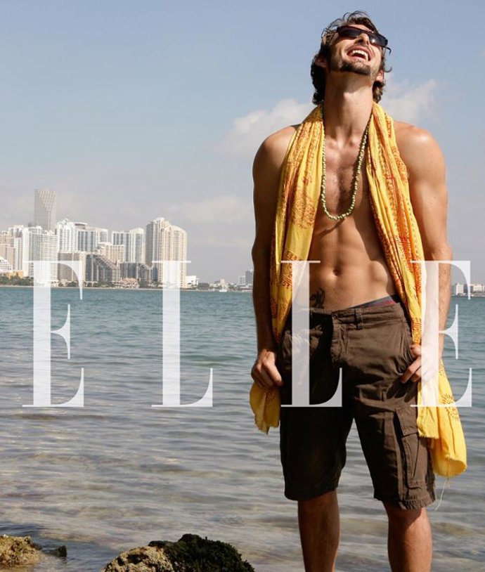 Juan Carlos Ferrero para la revista 'Elle'