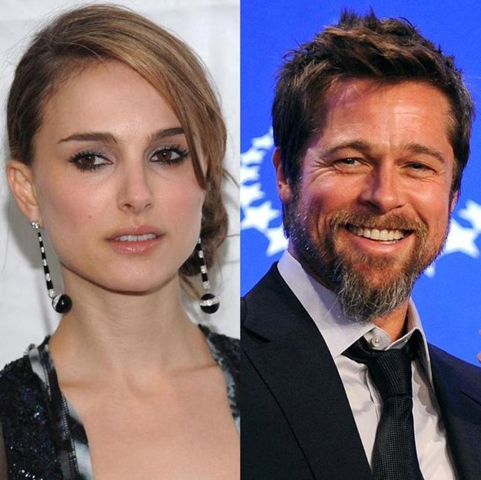 Natalie Portman Y Brad Pitt