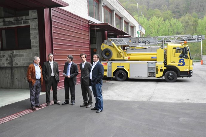 Visita Al Parque De Bomberos.