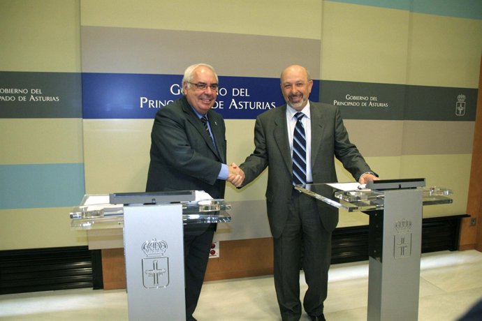 Vicente Álvarez Areces Y José Martínez Iglesias.