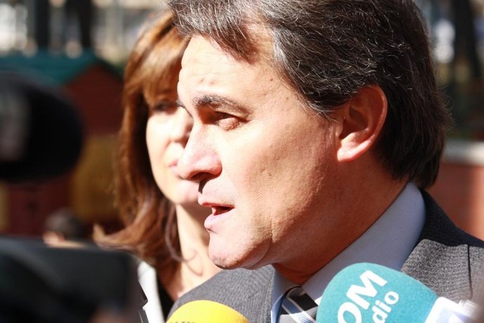 El Presidente De Ciu, Artur Mas.