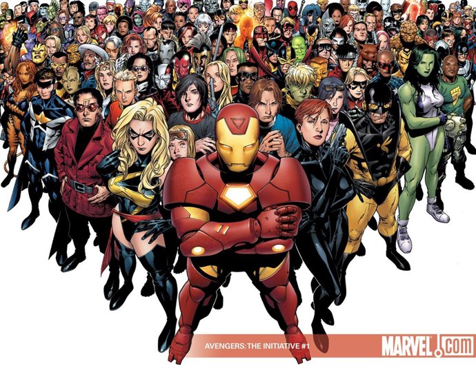 Superhéroes De Marvel A Porrillo