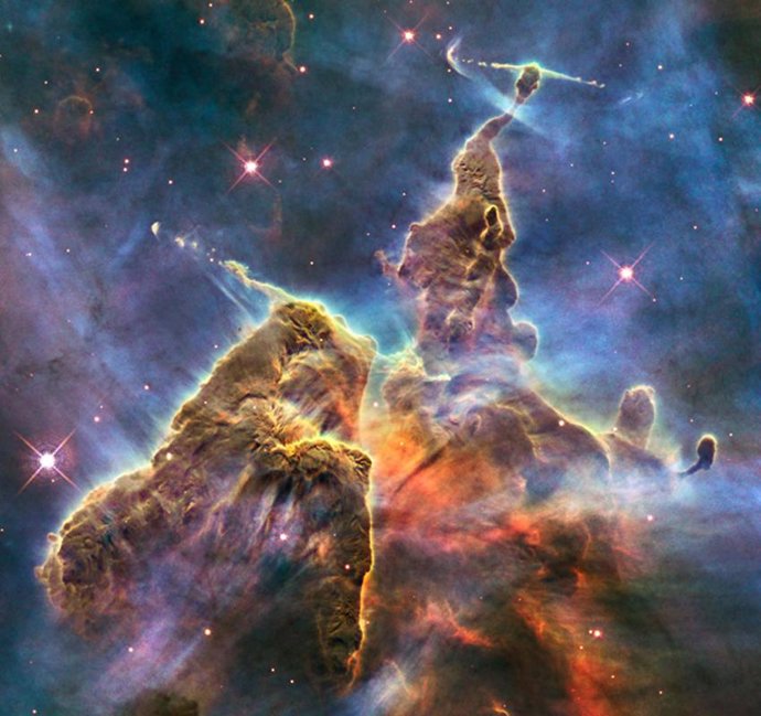 Nebulosa Vista Por El Hubble