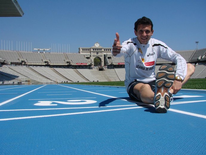 Higuero En La Pista Del Olímpico