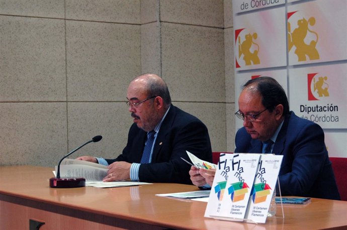 Mariscal Y Del Cid Durante La Rueda De Prensa