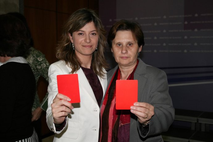 Bibiana Aído Y María José Ramos.