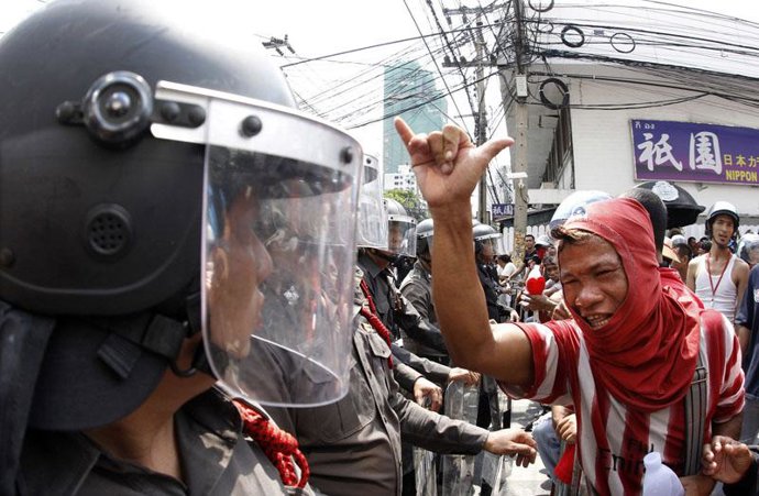 Camisas rojas en Tailandia 