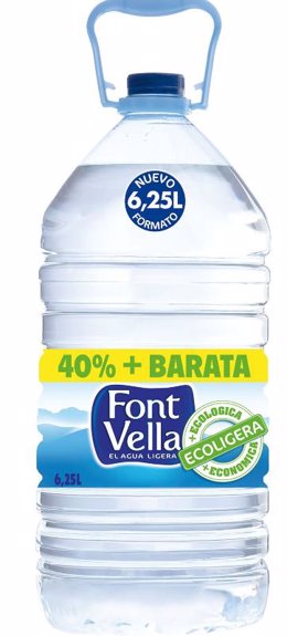 Botella agua Font Vella