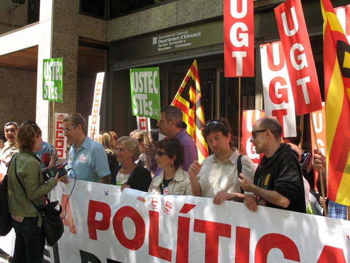Manifestación En Barcelona