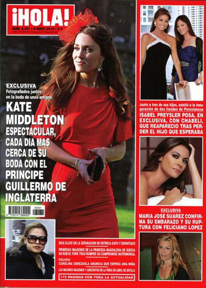 Portada De La Revista ¡Hola!