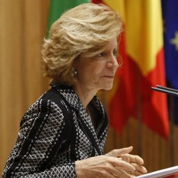 vicepresidenta económica del Gobierno, Elena Salgado