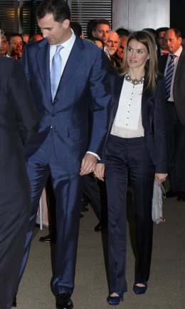 El Príncipe Felipe Y La Princesa Letizia