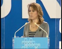 Cospedal pide al Gobierno frenar los "ataques y amenazas" contra el TC