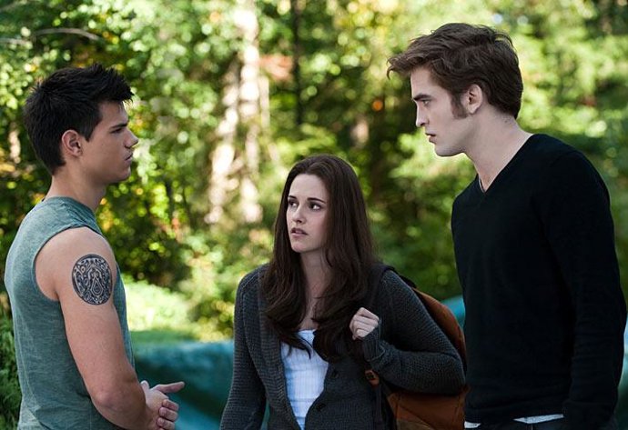 Pattinson Lautner Y Stewart En Eclipse