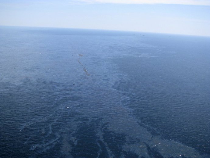 Vertido Petróleo Golfo México