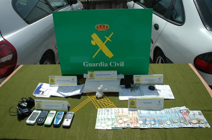 Sustancias, Dinero Y Objetos Intervenidos En La Operación.