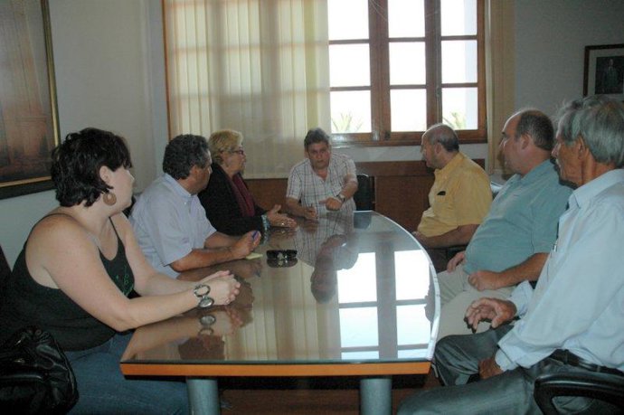 Representantes De La Comunidad Islámica De La Lajita (Fuerteventura) En La Reuni