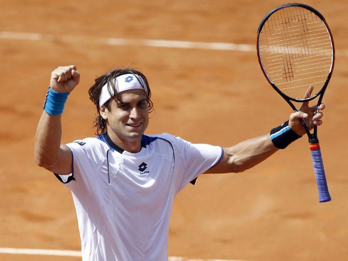 El tenista alicantino David Ferrer