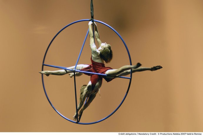 Imagen De Uno De Los Trabajos De Cirque Éloize