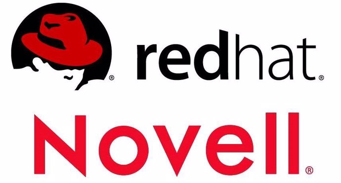 Red Hat Y Novell Logo
