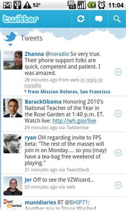 Twitter Para Android