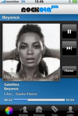 Aplicación Para Iphone Rockola.Fm