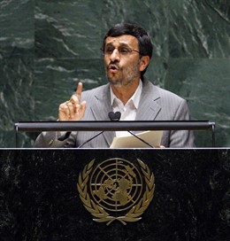 El presidente de Irán, Mahmud Ahmadineyad