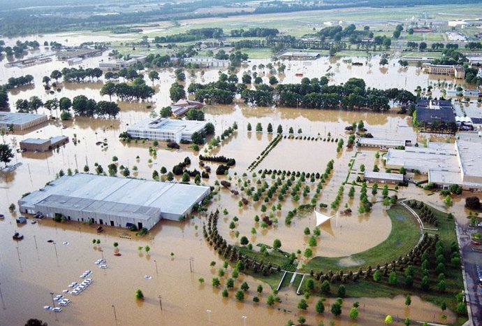 Inundaciones en Tenessee