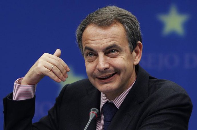 José Luis Rodríguez Zapatero en Bruselas