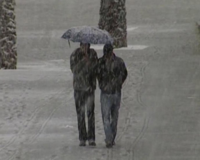 Mucha lluvia pero no tanto frío