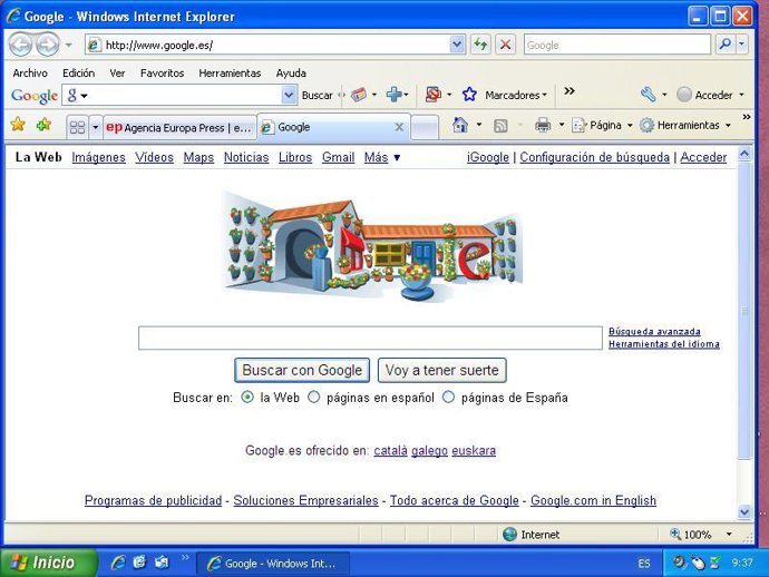 Página Principal De Google