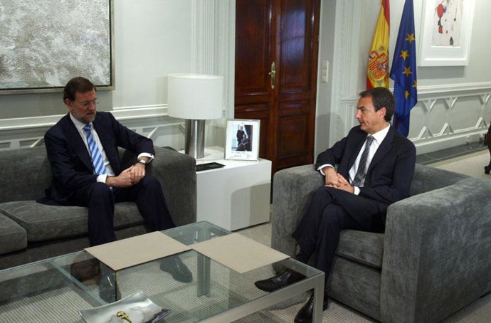 Reunión Entre Zapatero Y Rajoy