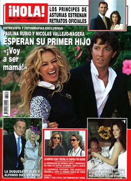 Portada De La Ervista ¡Hola!