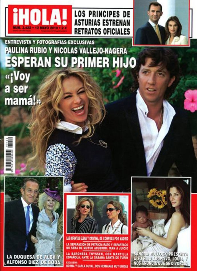 Portada De La Ervista ¡Hola!