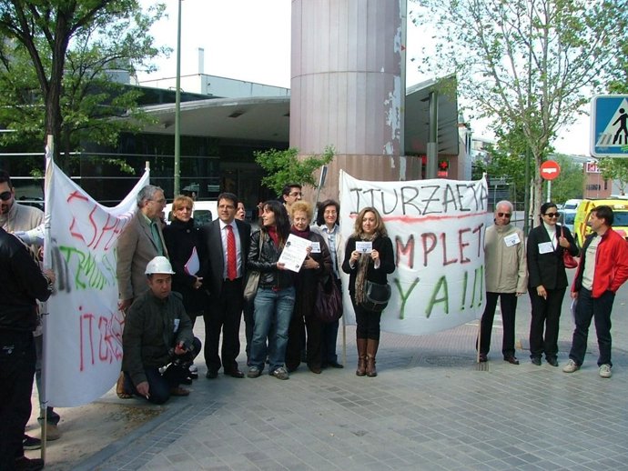 Protesta Padres