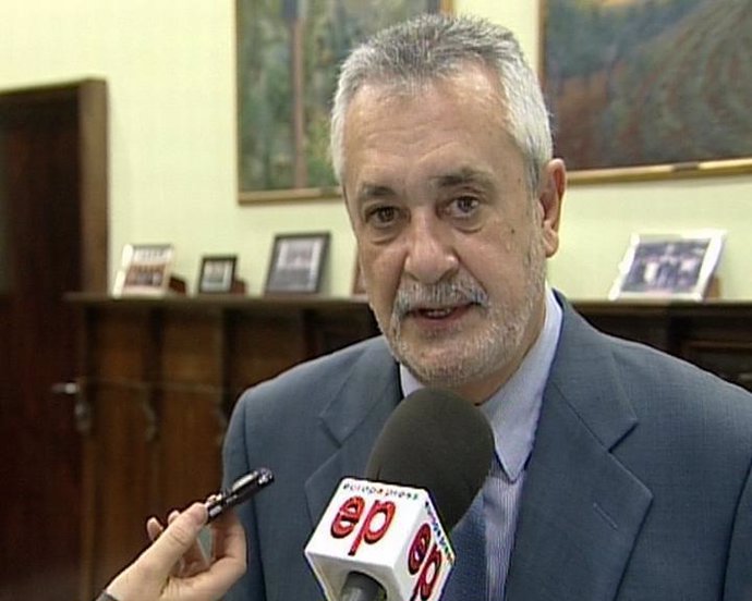 El presidente de la Junta de Andalucía, José Antonio Griñán