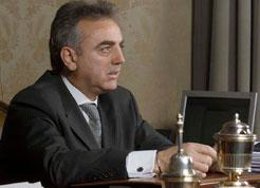 El Presidente Del Gobierno Foral, Miguel Sanz.