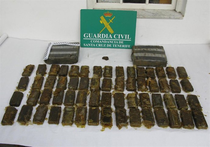 La Guardia Civil Encauta 28 Kilos De Hachís En La Palma