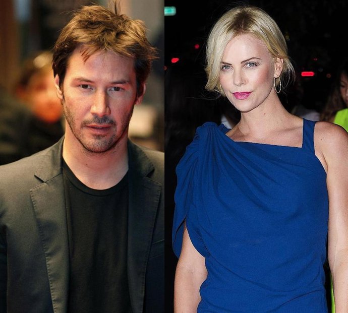 Montaje, Keanu Reeves Y Charlize Theron