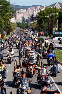 Marcha Barcelona Harley Days 2008