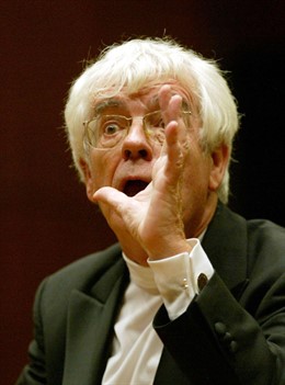 El Director Helmuth Rilling