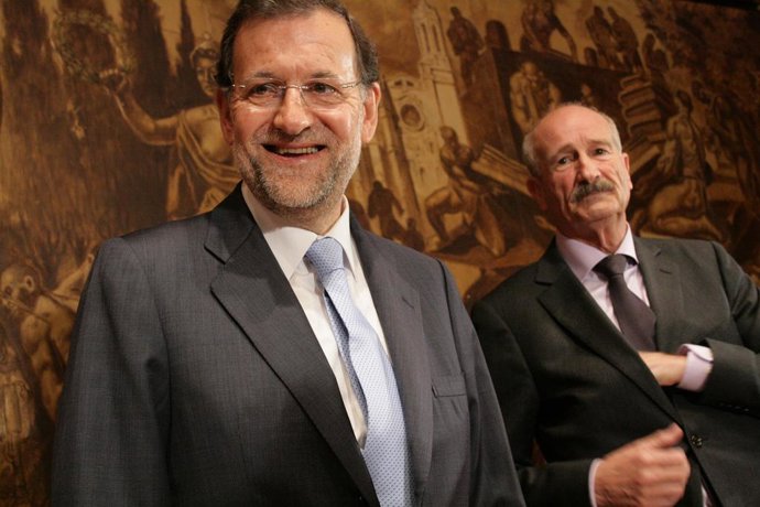 El Presidente Del PP, Mariano Rajoy.