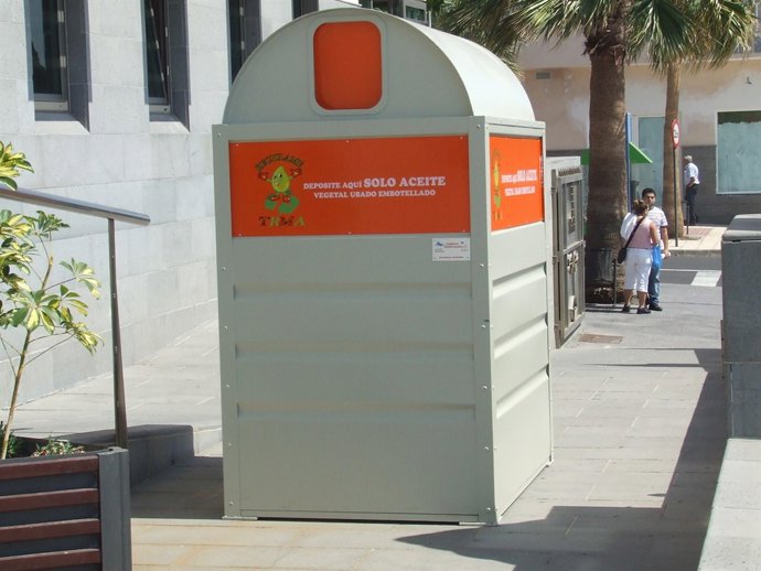 Contenedor Para La Recogida De Aceite Usado