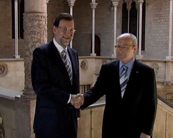 Rajoy y Montilla