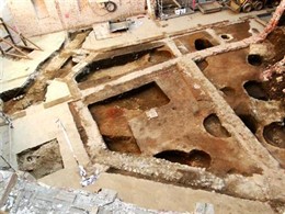 Restos Hallados En La Nueva Sede Del Procurador.