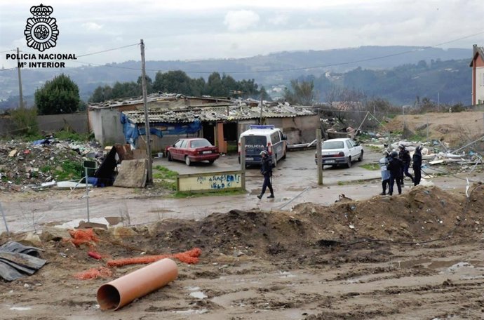 Intervención Policial En El Poblado De Penamoa.